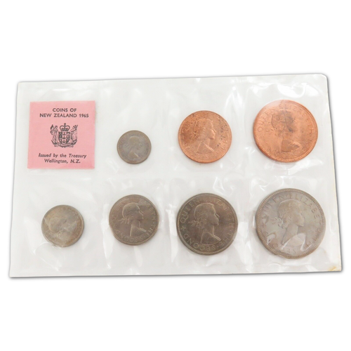 1965 New Zealand Uncirculated Pre-Decimal Coin Set