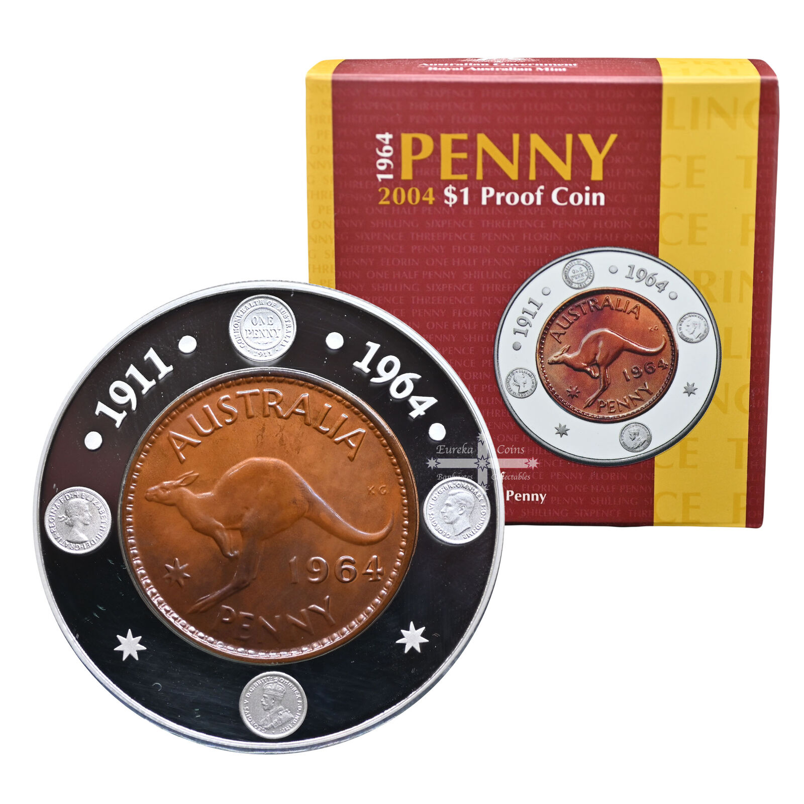 2004 $1 40th Anniversary of the last Australian Penny