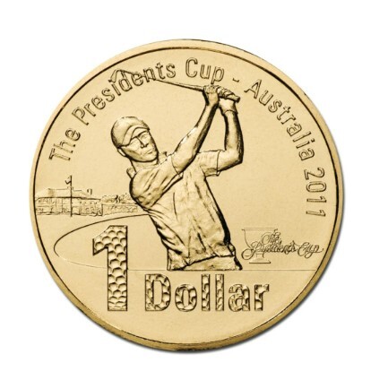 2011 $1 The President's Cup Uncirculated Coin