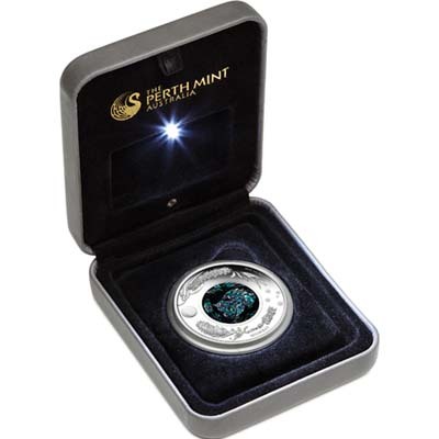 2012 Australian Opal Series - The Wombat 1oz Silver Proof Coin