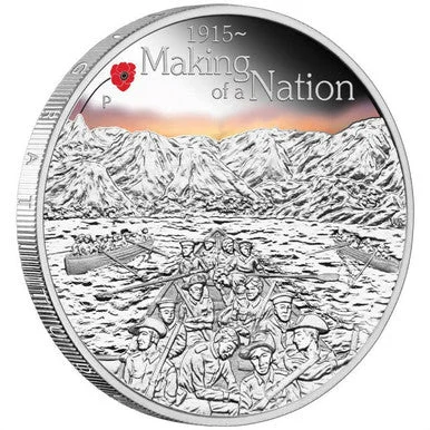 2015 $1 ANZAC Spirit 100th Ann 1oz