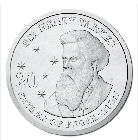 2015 20c 200th Anniversary of Sir Henry Parkes Carded