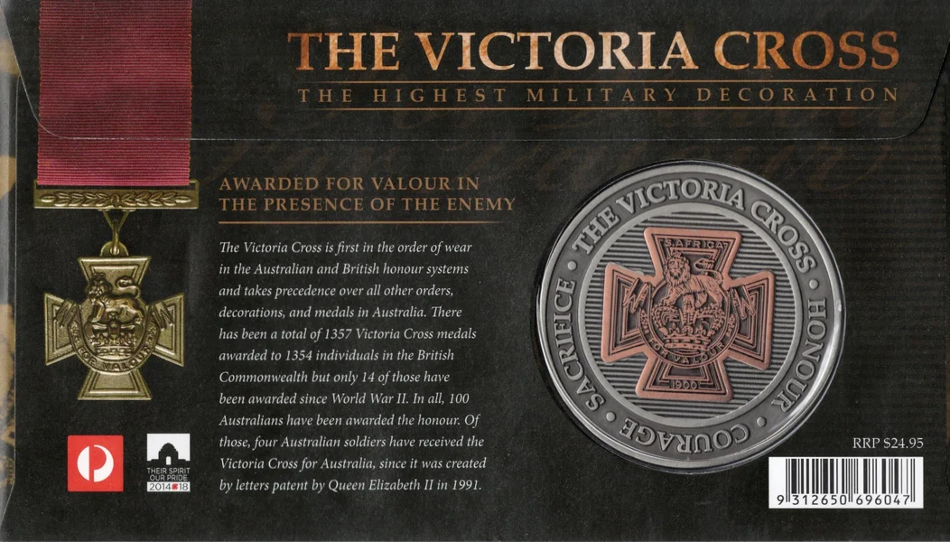 2015 The Victoria Cross Medallion PMC