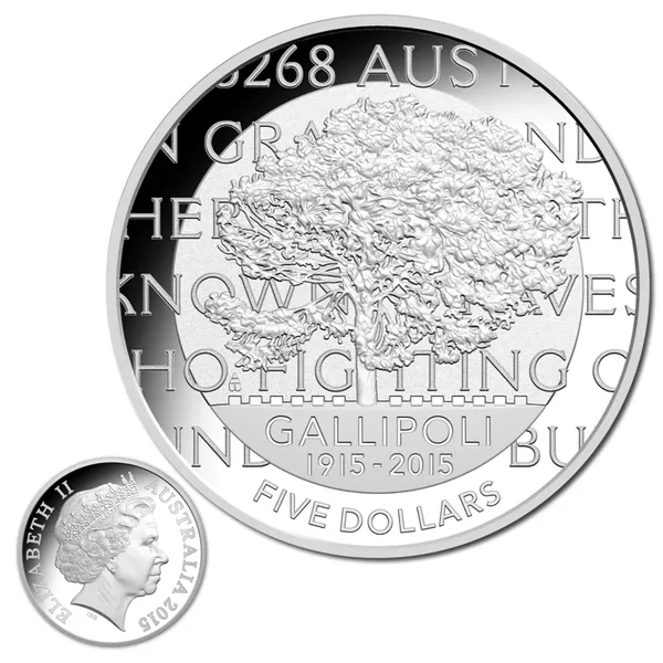 2015 Centenary of The Gallipoli Landing 4 Coin Proof Set