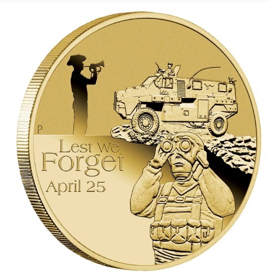 2016 $1 Anzac Day Lest We Forget