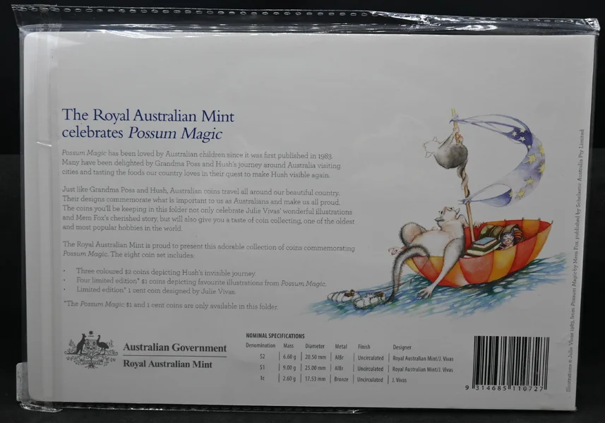 2017 Possum Magic Coin Collection