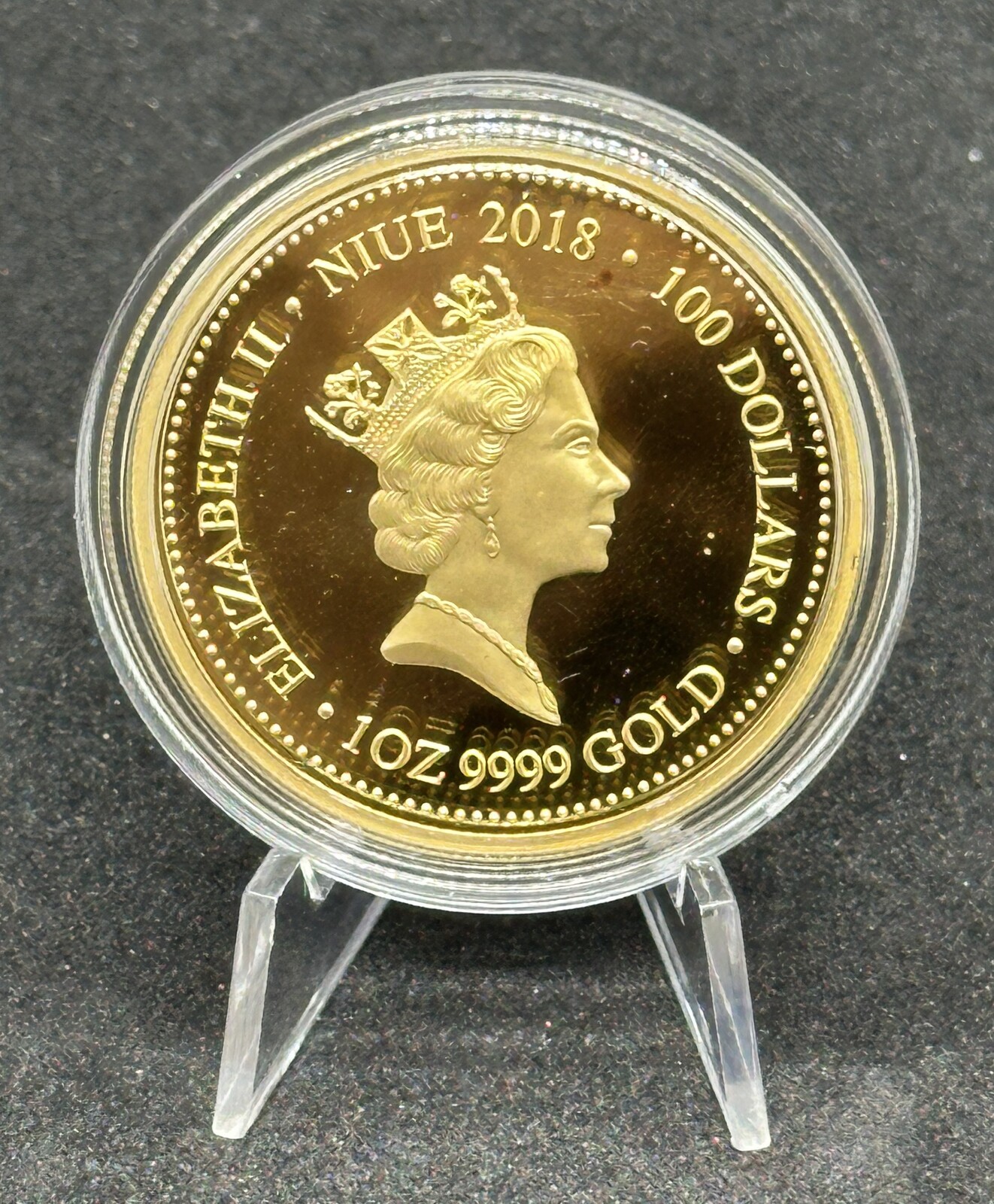 2018 1oz Gold Powerful Owl Proof Coin