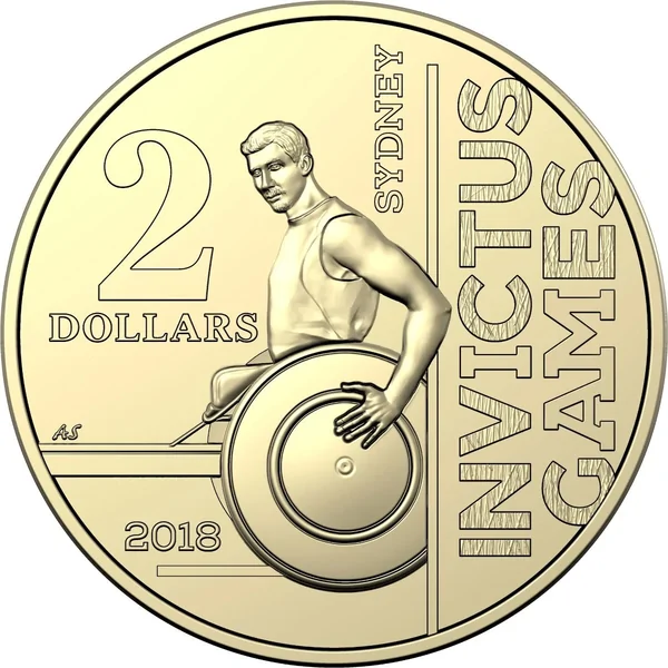 2018 $2 Invictus Games - Uncirculated Coins in RAM Bag of 5 coins