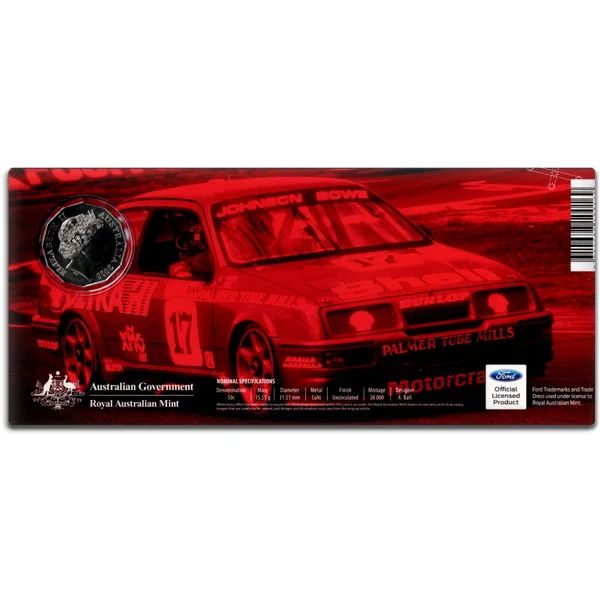 2018 50c Ford High Octane 1989 Sierra RS500 Cosworth