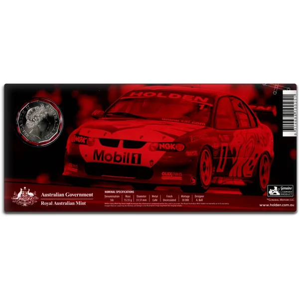 2018 50c Holden High Octane 2001 VX Commodore