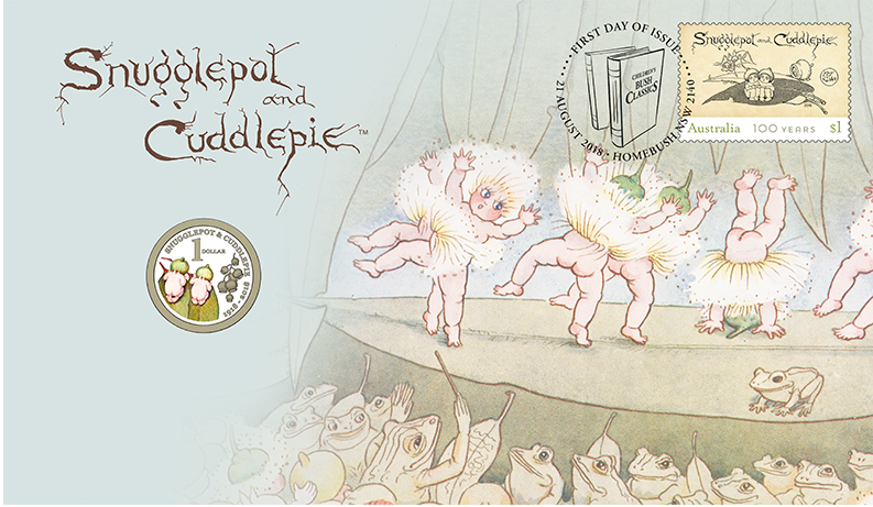 2018 $1 Snugglepot and Cuddlepie / Magic Pudding - 2x PNC VALUE BUNDLE