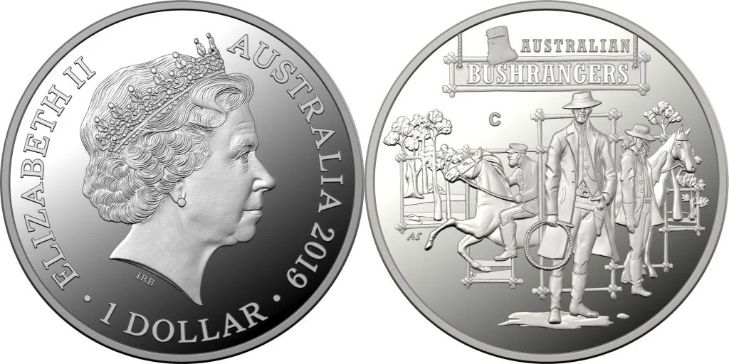 2019 Silver $1 - The Bold, The Bad & The Ugly - 'C' Mintmark