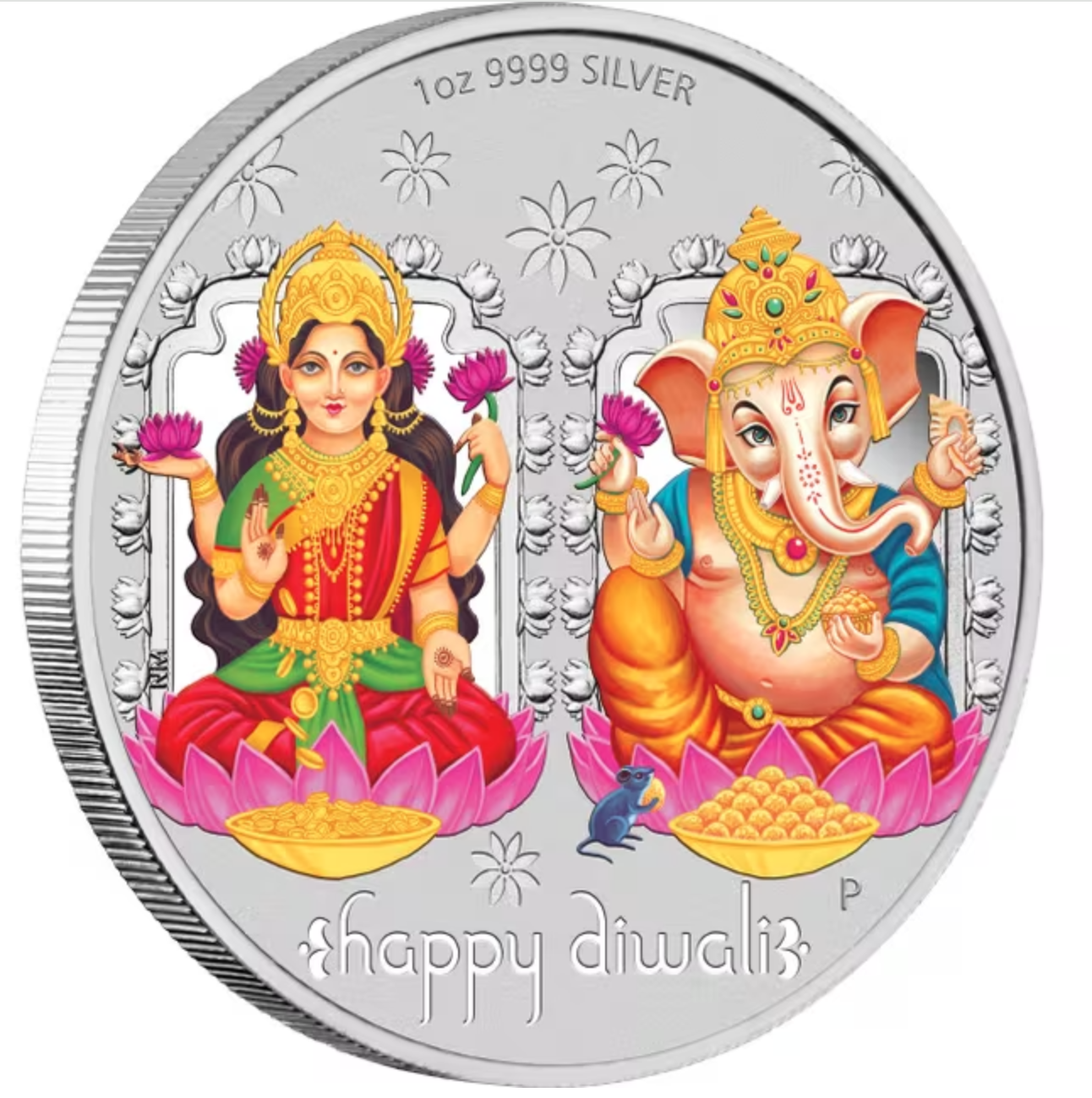 2019 1oz DIWALI Silver Proof