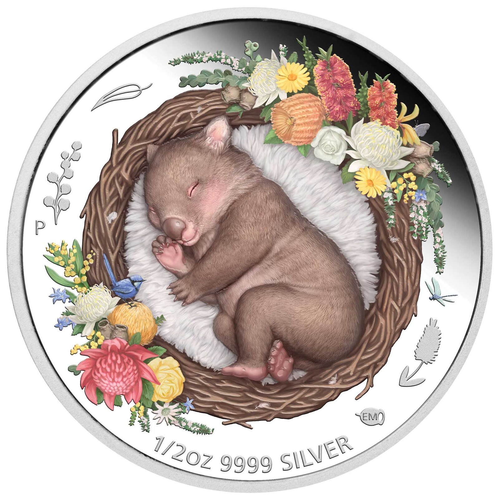 2021 1/2oz Dreaming Down Under Wombat Silver Proof