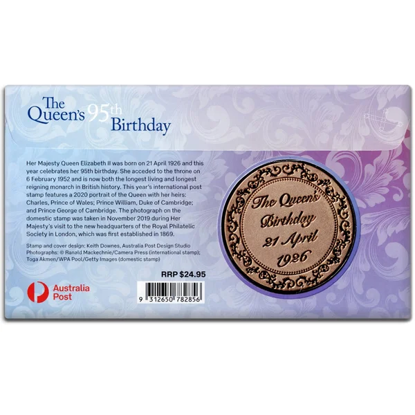 2021 The Queen's 95th Birthday Medallion PMC