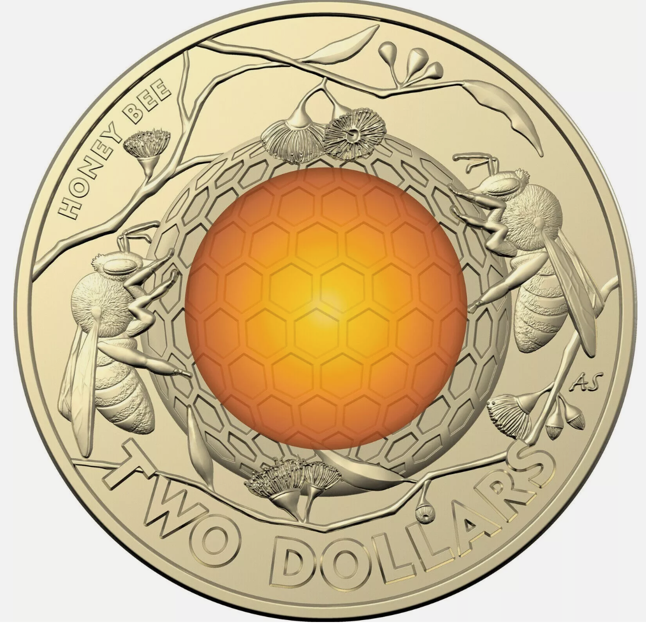 2022 $2 International Coin of the Year - Honeybee