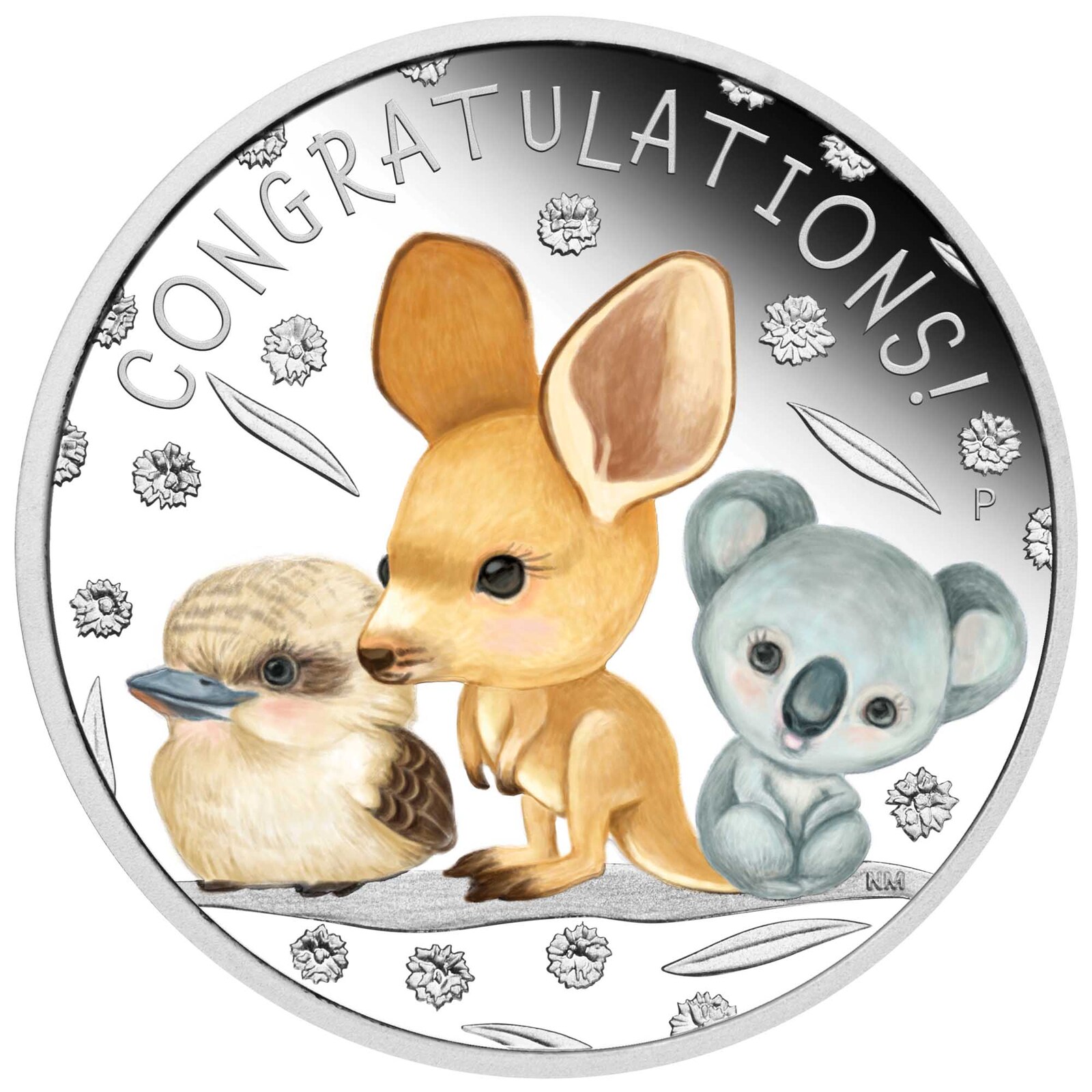 2023 1/2oz Newborn Animals Coloured Silver Proof 