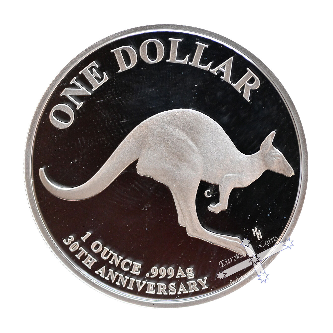 2023 1oz Mob of Thirty 30th Anniversary Kangaroo Coin 'C' Mintmark