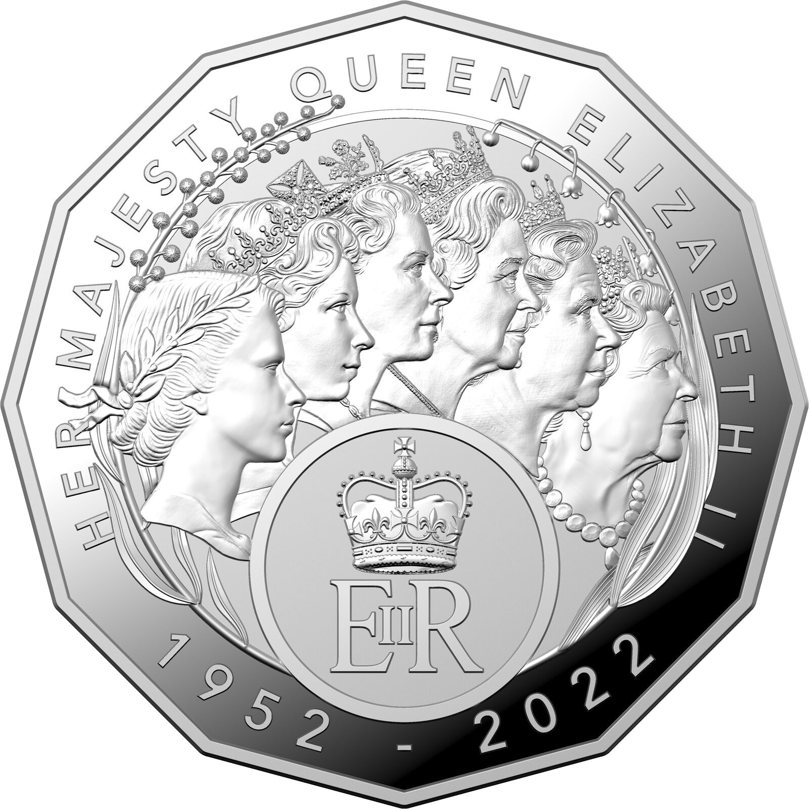 2023 50c Silver Proof Coin – Queen Elizabeth II Commemorative