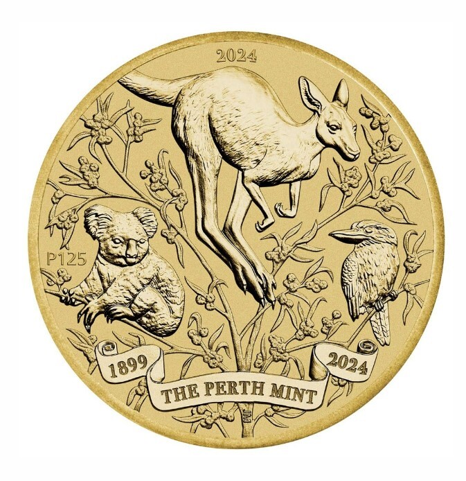 The Perth Mint's 125th Anniversary 2024 Coin in Card