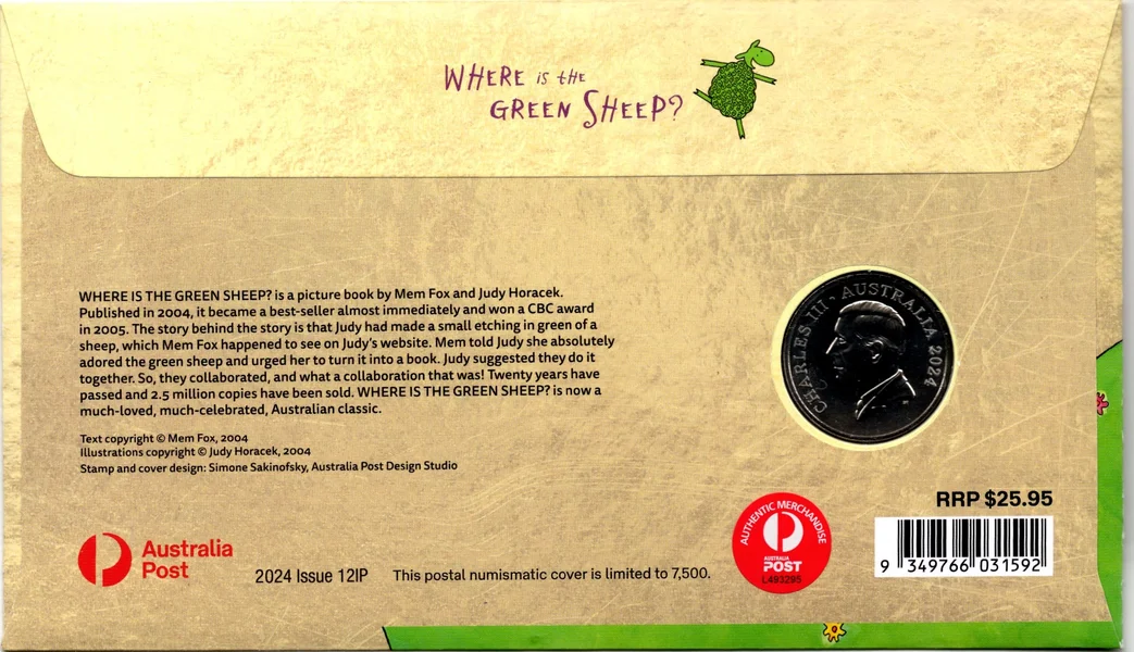2024 20c Where is the Green Sheep PNC