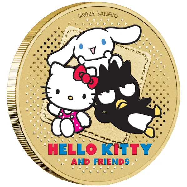 2026 $1 Hello Kitty: Cinnamoroll and Badtz-Maru PNC