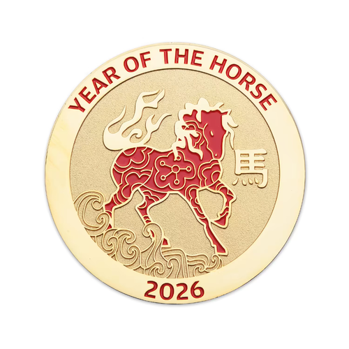 2026 Lunar New Year – Year of the Horse Medallion Cover