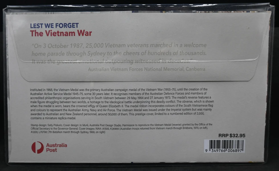 2023 Vietman War Australian Medal PMC