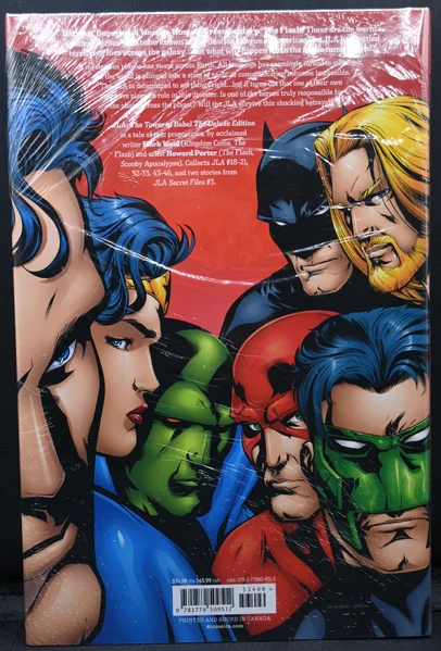 DC Comics SEALED Justive League America: The Tower of Bable – Mark Waid , Howard Porter (2021)