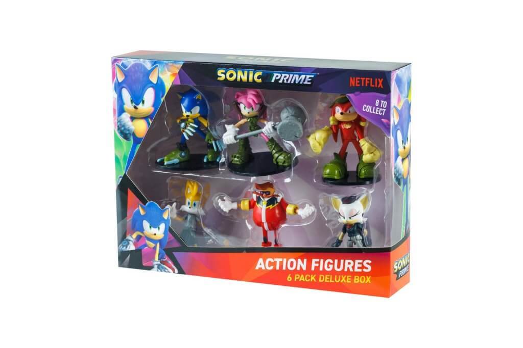 SONIC Prime 6pk figures Deluxe Pack