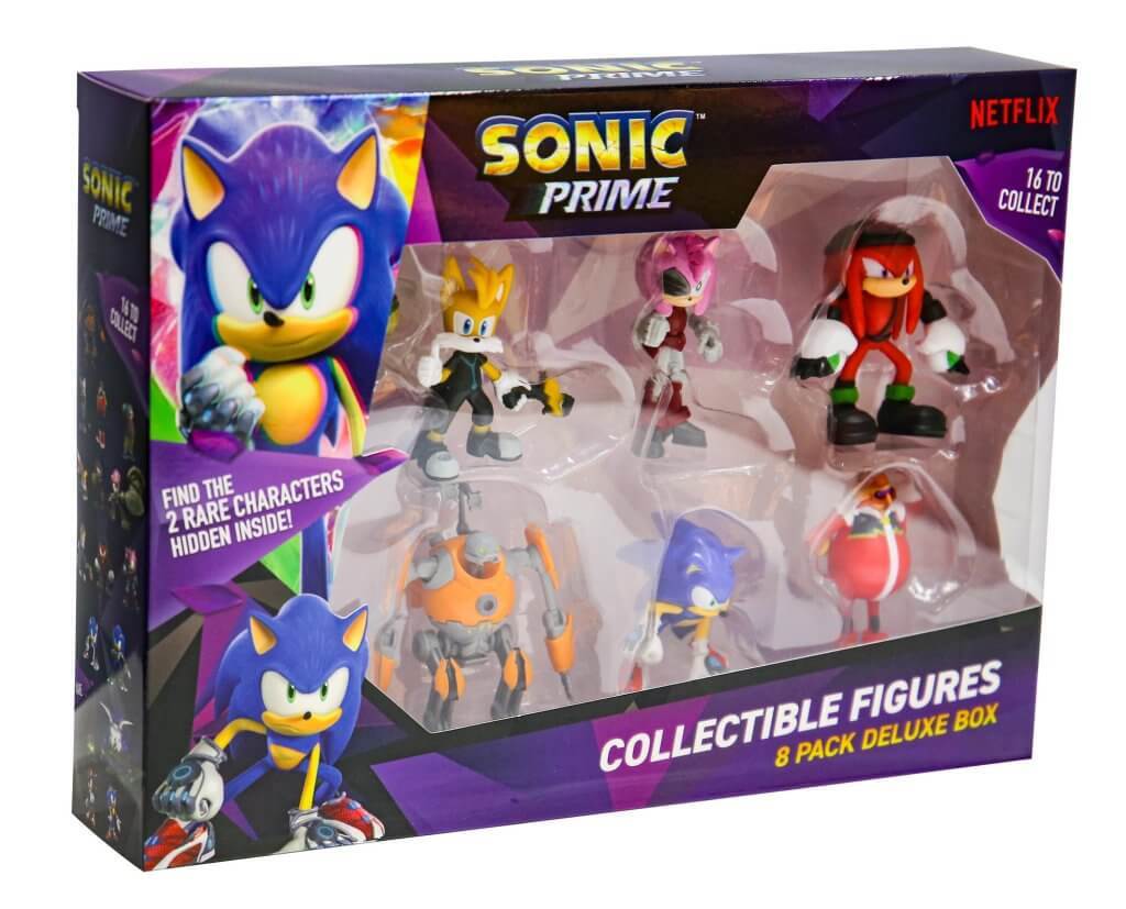 SONIC Prime 8pk figures Deluxe Pack