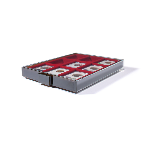 Coin Box XL 63x85mm Everslab/Quickslab Red
