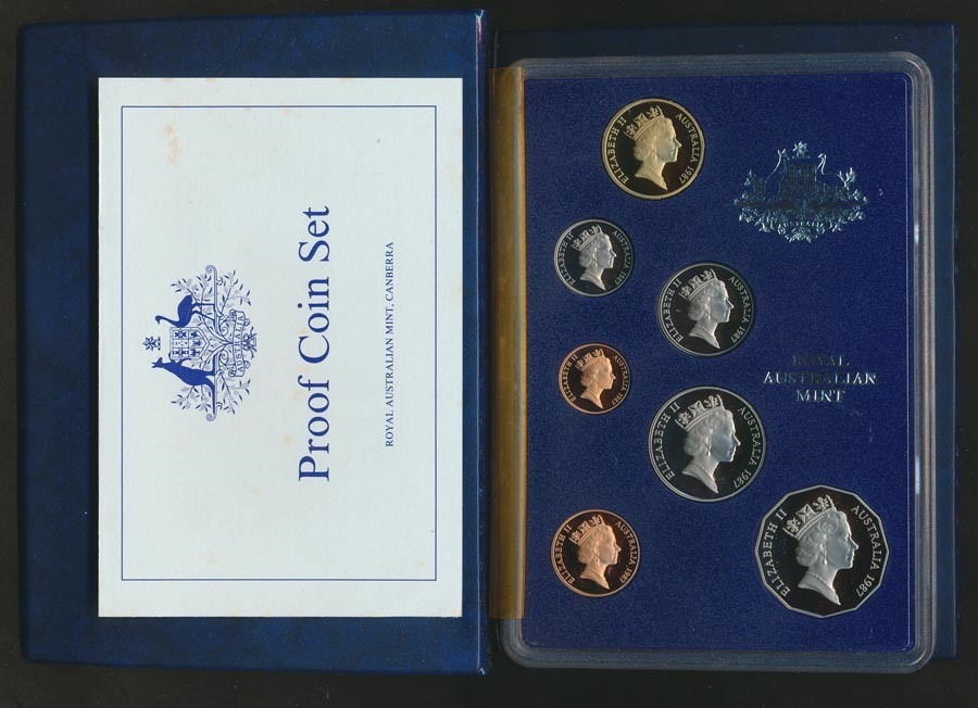 1987 Proof Set Royal Australian Mint