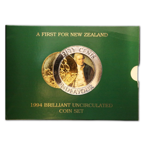 1994 New Zealand Uncirculated Coin Set
