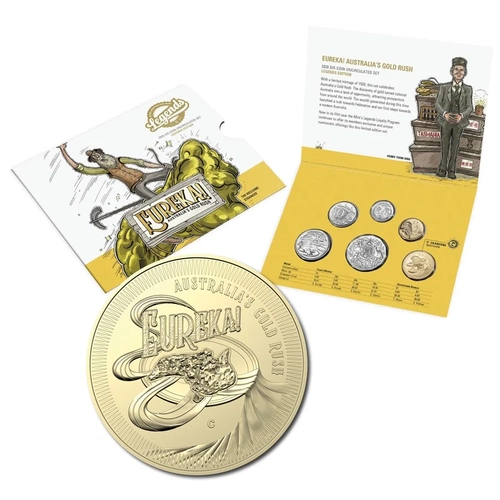 2020 6-Coin Mint Set - Eureka Australia's Gold Rush Legends Edition