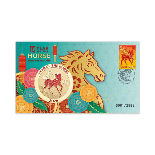2026 Lunar New Year – Year of the Horse Medallion Cover