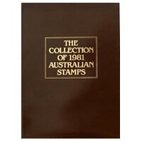 1981 Collection of Australian Stamps