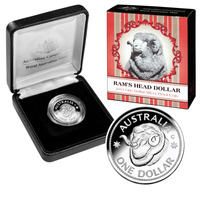 2011 $1 Ram's Head Silver Proof