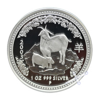 2003 1oz Australian Lunar Series Year of the Goat