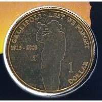 2005 $1 Gallopoli 1915 "S" Mint Mark