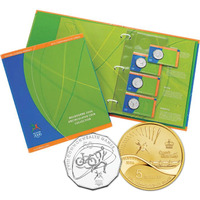 2006 50c Melbourne Commonwealth Games Coin Collection