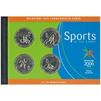 2006 Melbourne Commonwealth Games Stamp & Coin Booklet