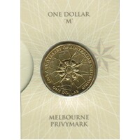2009 $1 60 Years of Australian Citizenship "M" Mint Mark