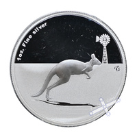 2012 $1 Kangaroo in Outback F15 Privy Mark