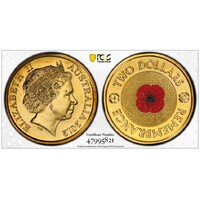 2012 $2 C Mint Red Poppy MS67