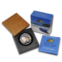 2012 Discover Australia Red Kangaroo 1oz Silver Proof Coin