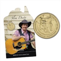 2013 $1 Inspiring Australians Slim Dusty