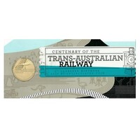 2017 $1 Centenary of the Trans-Australian Railway 'C' Counterstamp