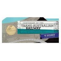 2017 $1 Centenary of the Trans-Australian Railway 'S' Counterstamp