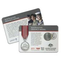 2017 20c Legends of the Anzacs - Australian Defence Medal